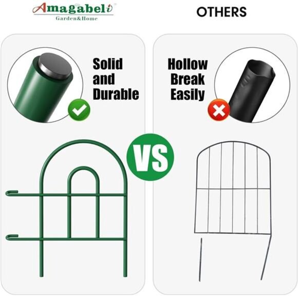 Garden & Home 35Panels 18in(H)×50ft(L) Decorative Garden Fences and Borders - Picture 5 of 7